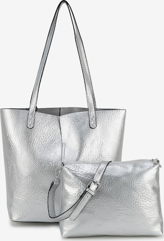 HARPA Shopper 'CASSIDY' in Silver: front