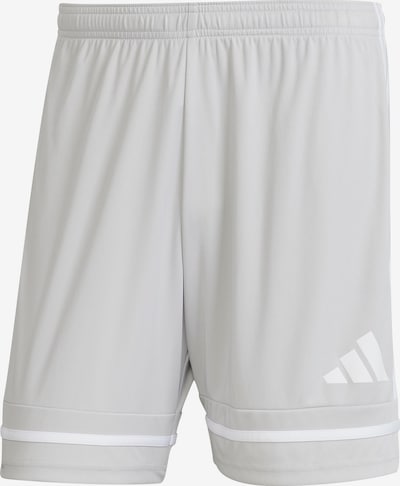 ADIDAS PERFORMANCE Sportske hlače 'Squa25' veličine S u svijetlosiva / bijela, Pregled proizvoda