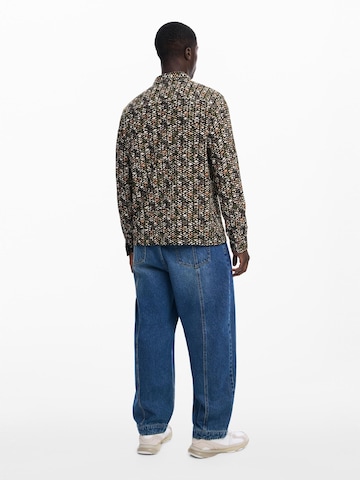 Coupe regular Chemise Desigual en vert