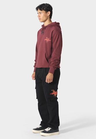 Pas De Monaco Sweatshirt 'La Pegaus' in Red