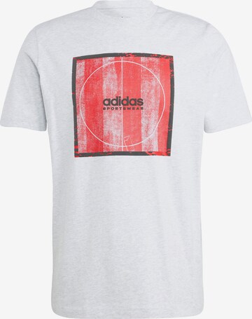 T-Shirt fonctionnel ADIDAS SPORTSWEAR en gris : devant