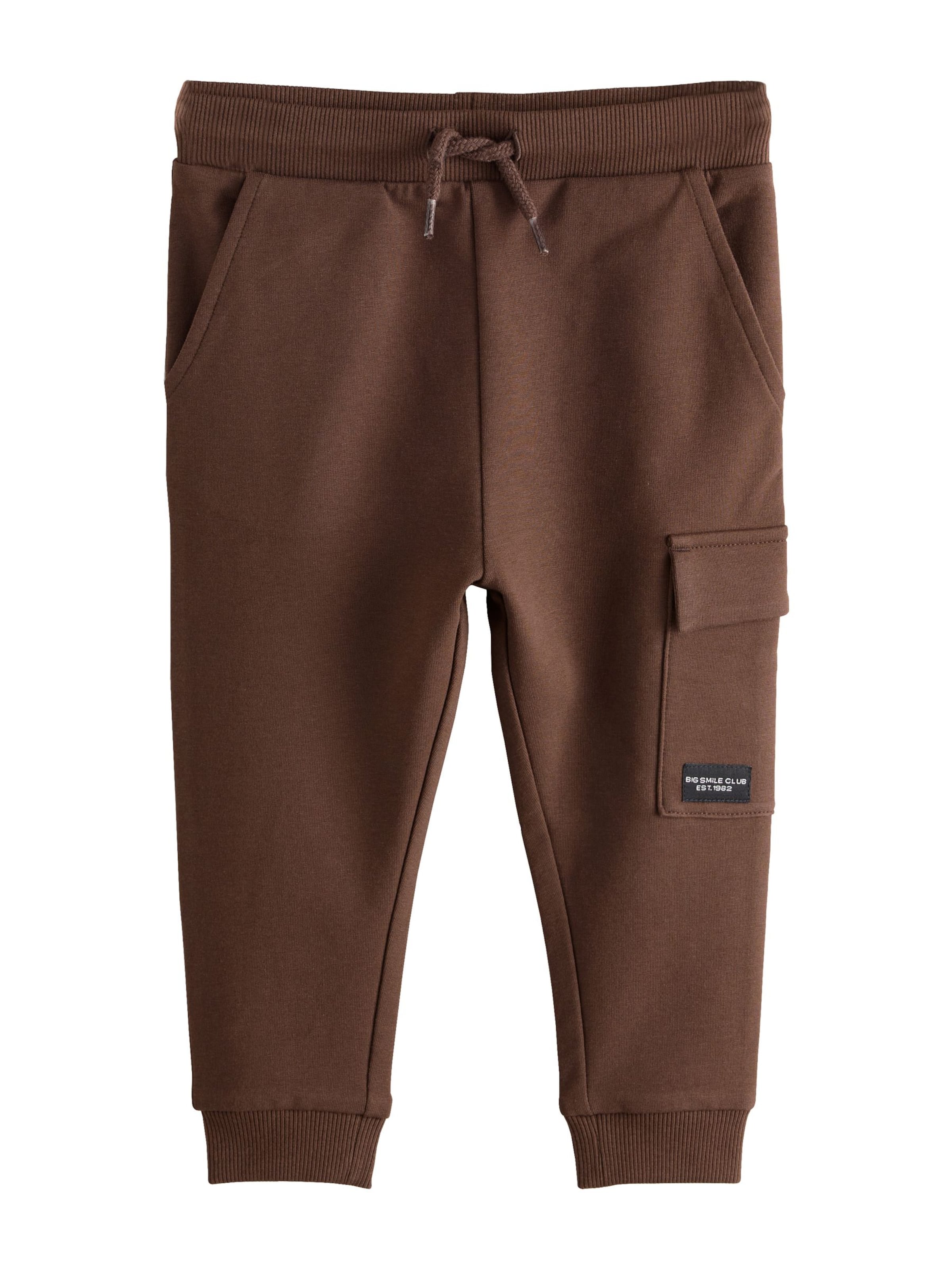 Next Tapered Byxa i brun: framsida