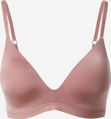 Invisible Soutien-gorge 'WOW Comfort' SLOGGI en marron : devant