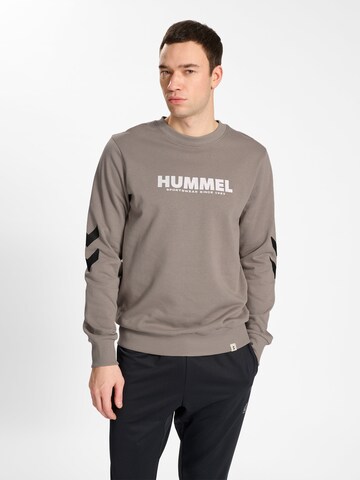 Felpa di Hummel in grigio: frontale