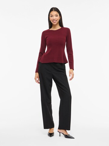VILA Sweater 'VIMable' in Red