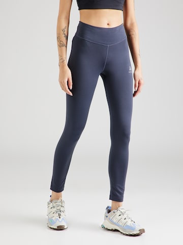 ODLO Skinny Workout Pants 'Essentials' in Blue: front