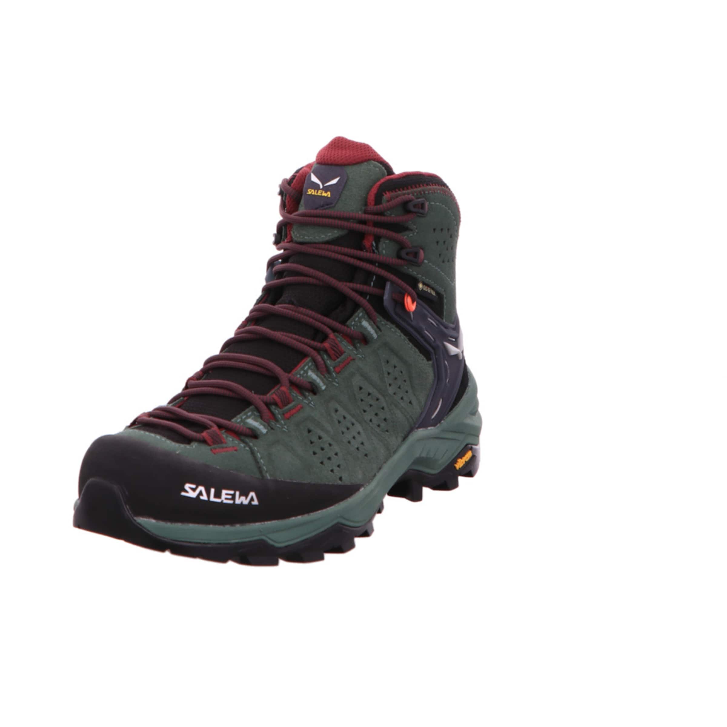 SALEWA Boots in Green: front