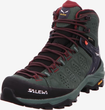 SALEWA Boots in Green: front