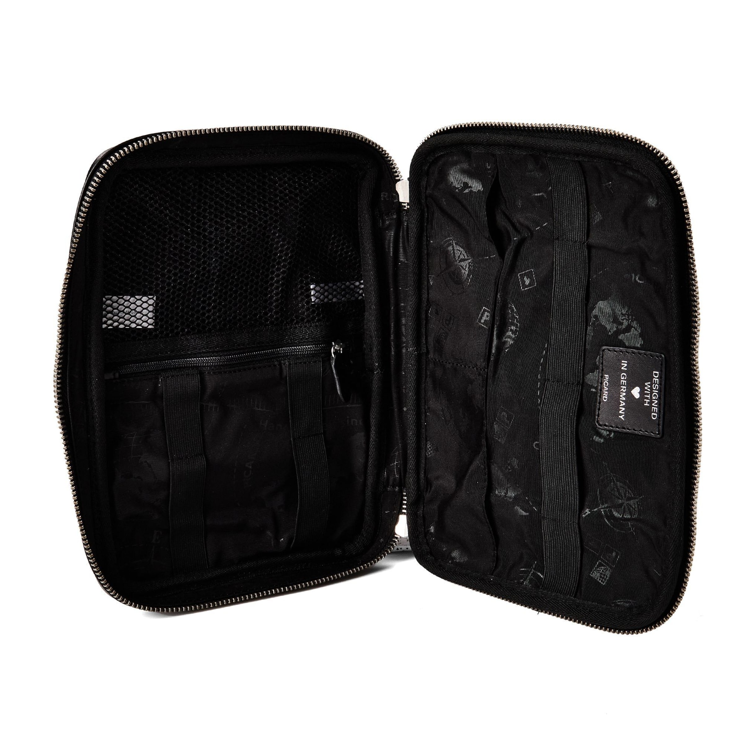 Picard Kulturtasche 'Buddy' in Schwarz