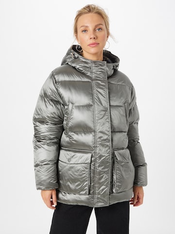 Herrlicher Winter jacket in Grey: front