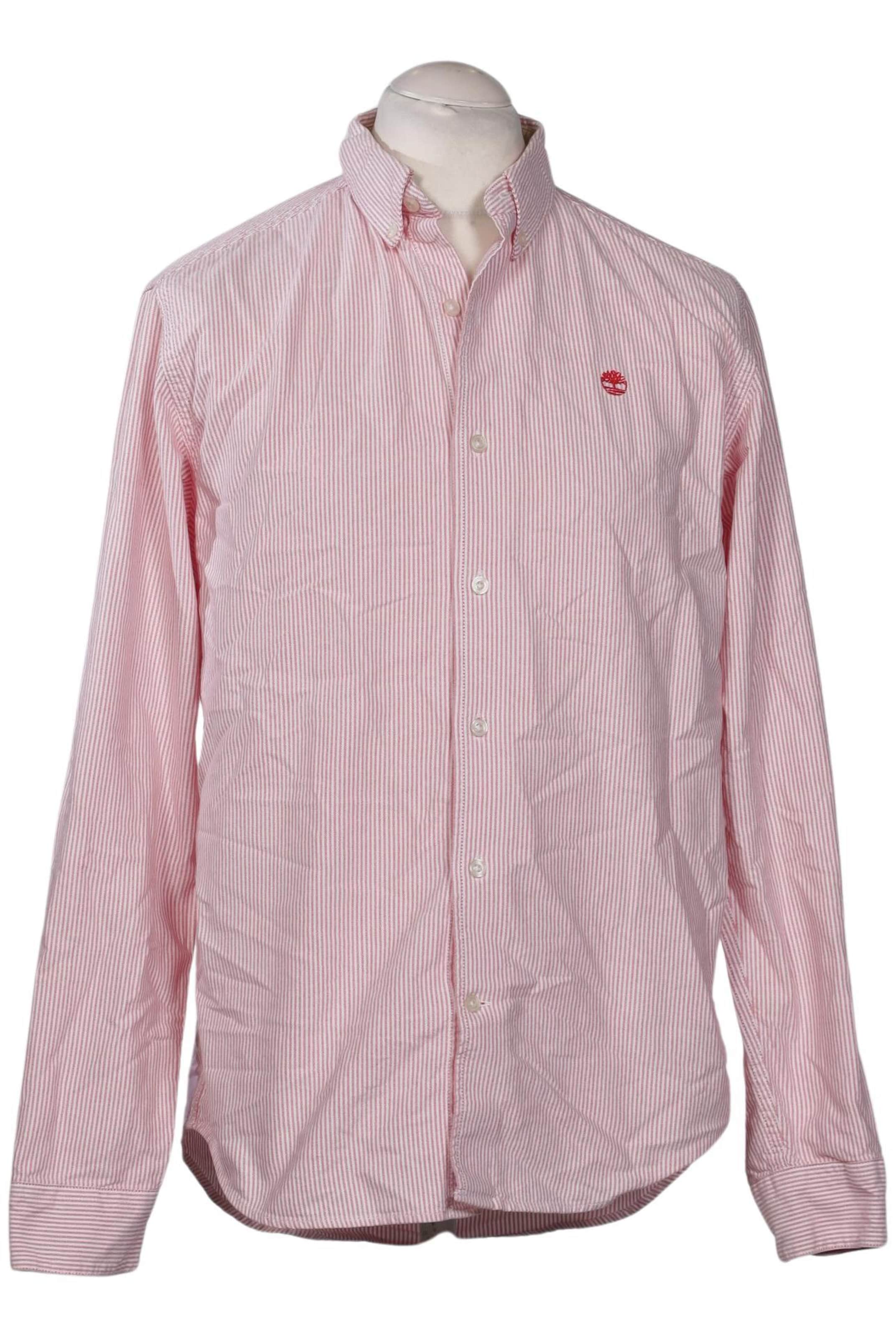 TIMBERLAND Button Up Shirt in M in Pink: front