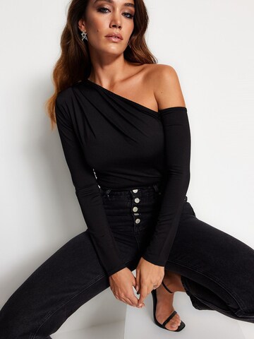 Shirtbody Trendyol en noir