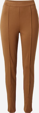 VILA Pants 'IVA AMERONE' in Brown: front