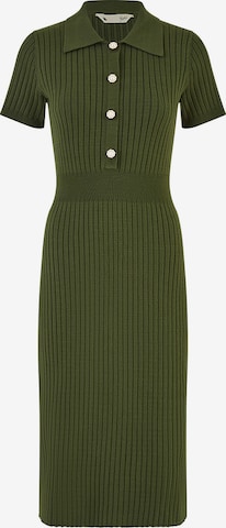 YumiPletena haljina - zelena boja: prednji dio