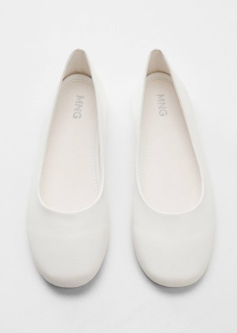 MANGO KIDS Ballet Flats 'Ines' in White