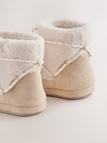 Next Huisschoenen in Beige