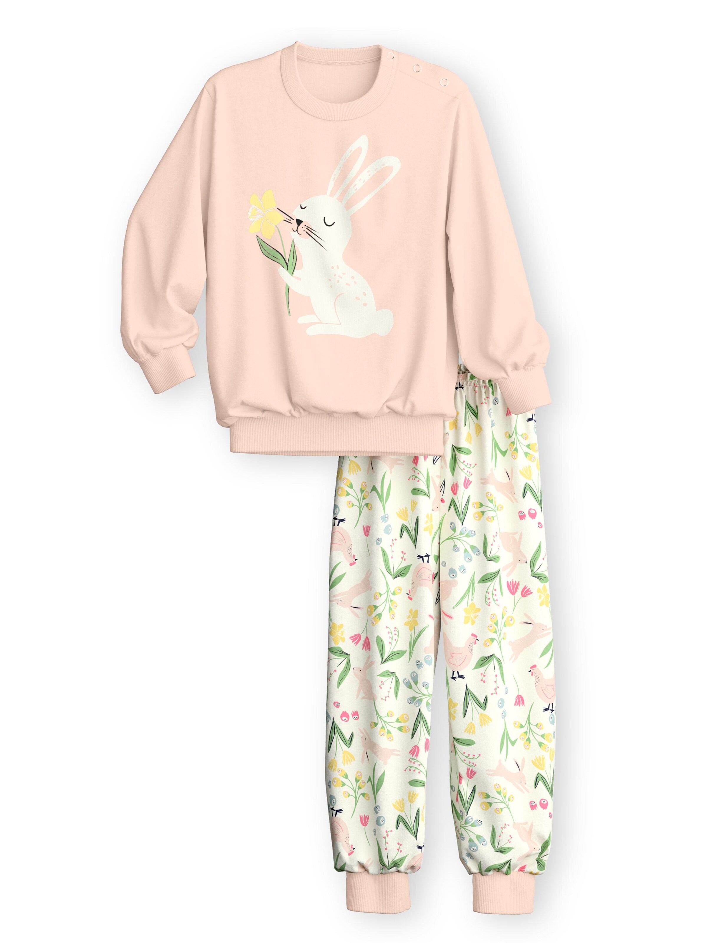 CALIDA Pajamas 'Toddlers Easter' in Pink