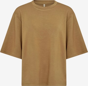 Soyaconcept Top ' SC-BANU ' in Bruin: voorkant