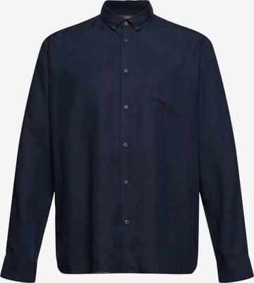 Esprit Collection Button Up Shirt in Blue: front