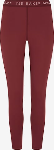 Leggings 'Maria Essentials' di Ted Baker in rosso: frontale