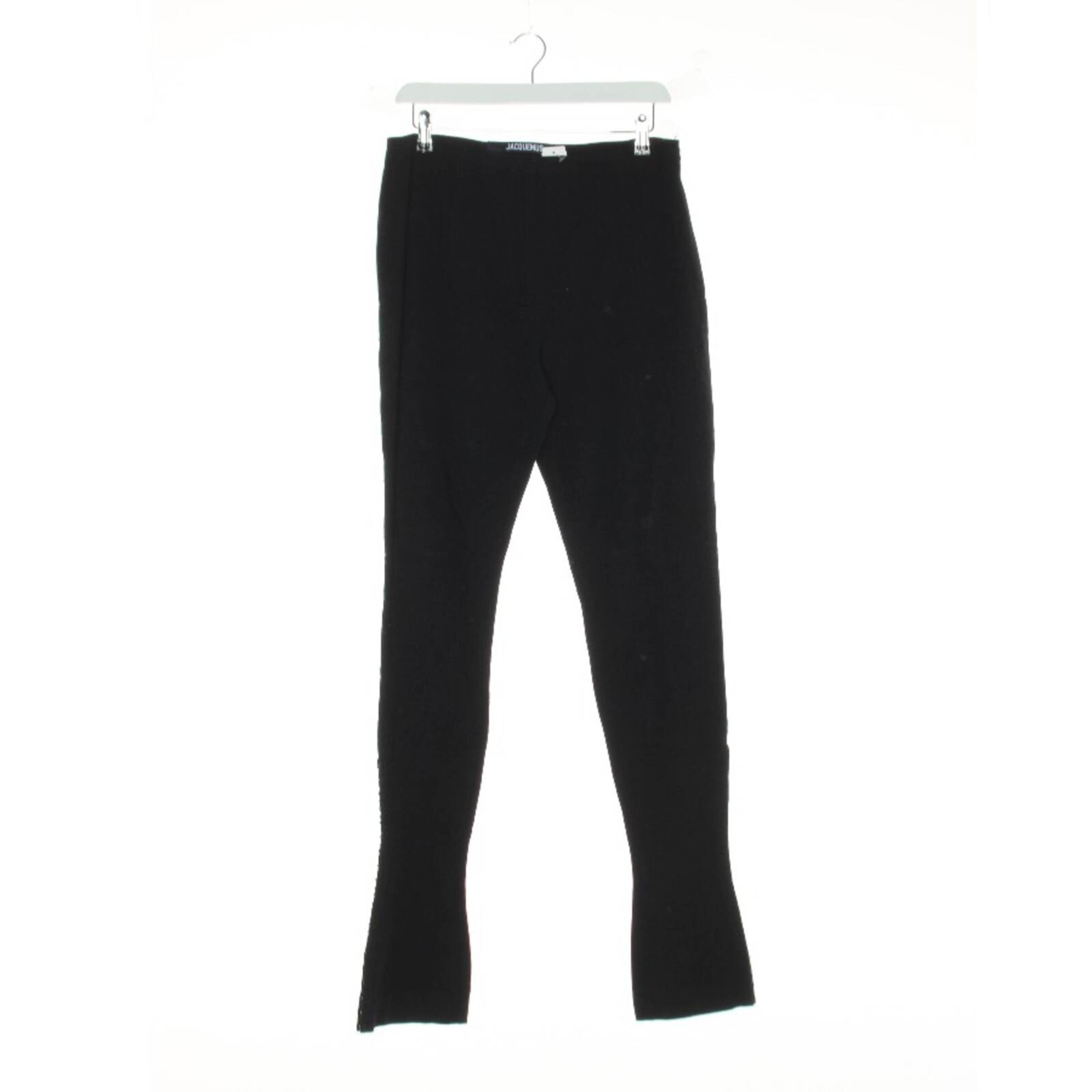 Jacquemus Hose M in Schwarz: Vorderseite