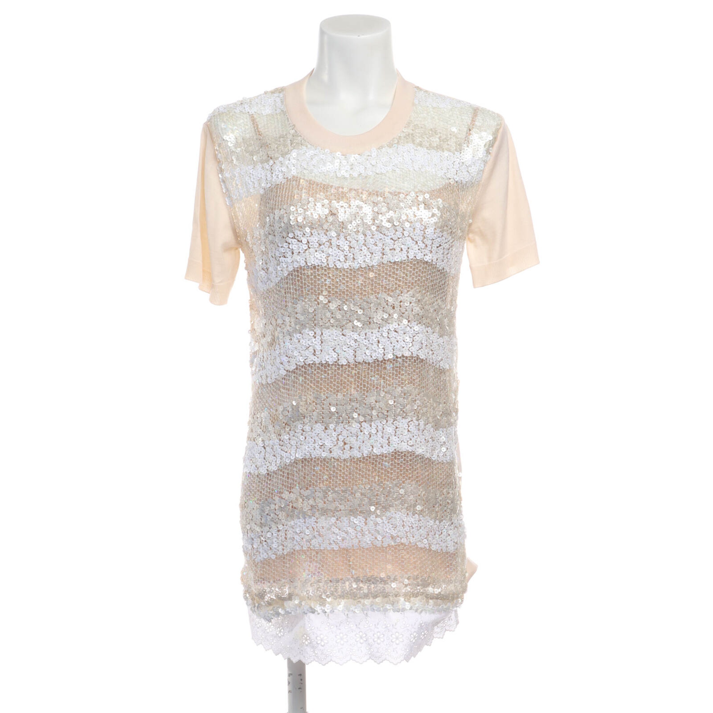 Louis Vuitton Kleid XS in Weiß: Vorderseite