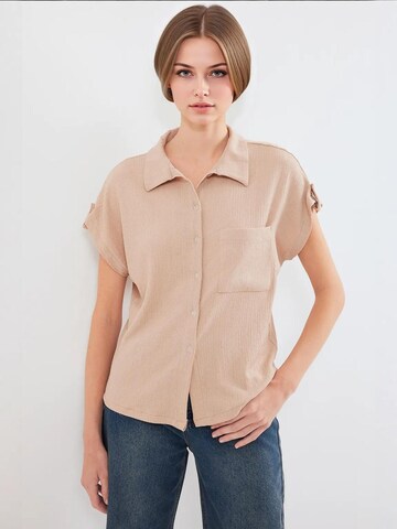 Bigdart Bluse in Braun
