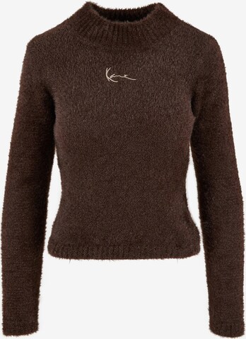 Karl Kani Sweater in Brown: front