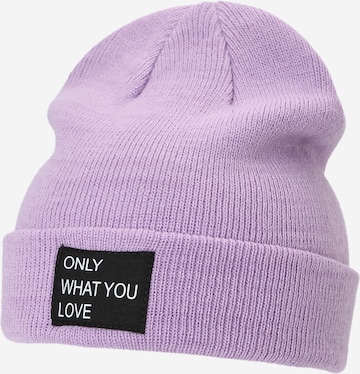 KIDS ONLY Beanie 'NEW MADISON' in Purple: front