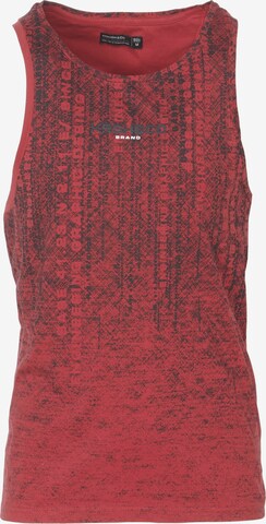 KOROSHI - Camiseta en rojo: frente