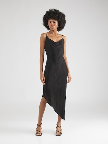 florence by mills exclusive for ABOUT YOU Cocktail dress 'Mimosa Moment' in Black: front