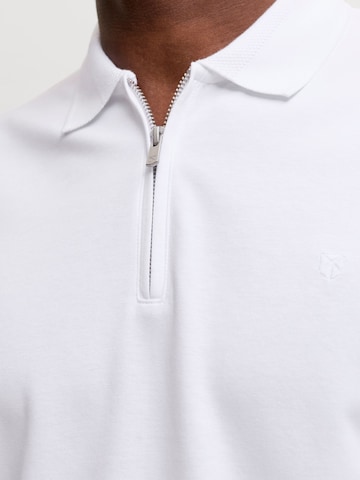 JACK & JONES - Camiseta de fútbol en blanco