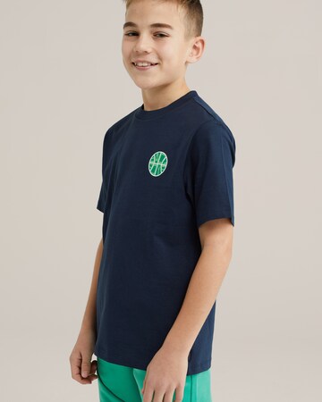 WE Fashion Футболка в Синий