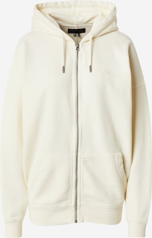 Veste de survêtement 'Studios' Superdry en blanc : devant