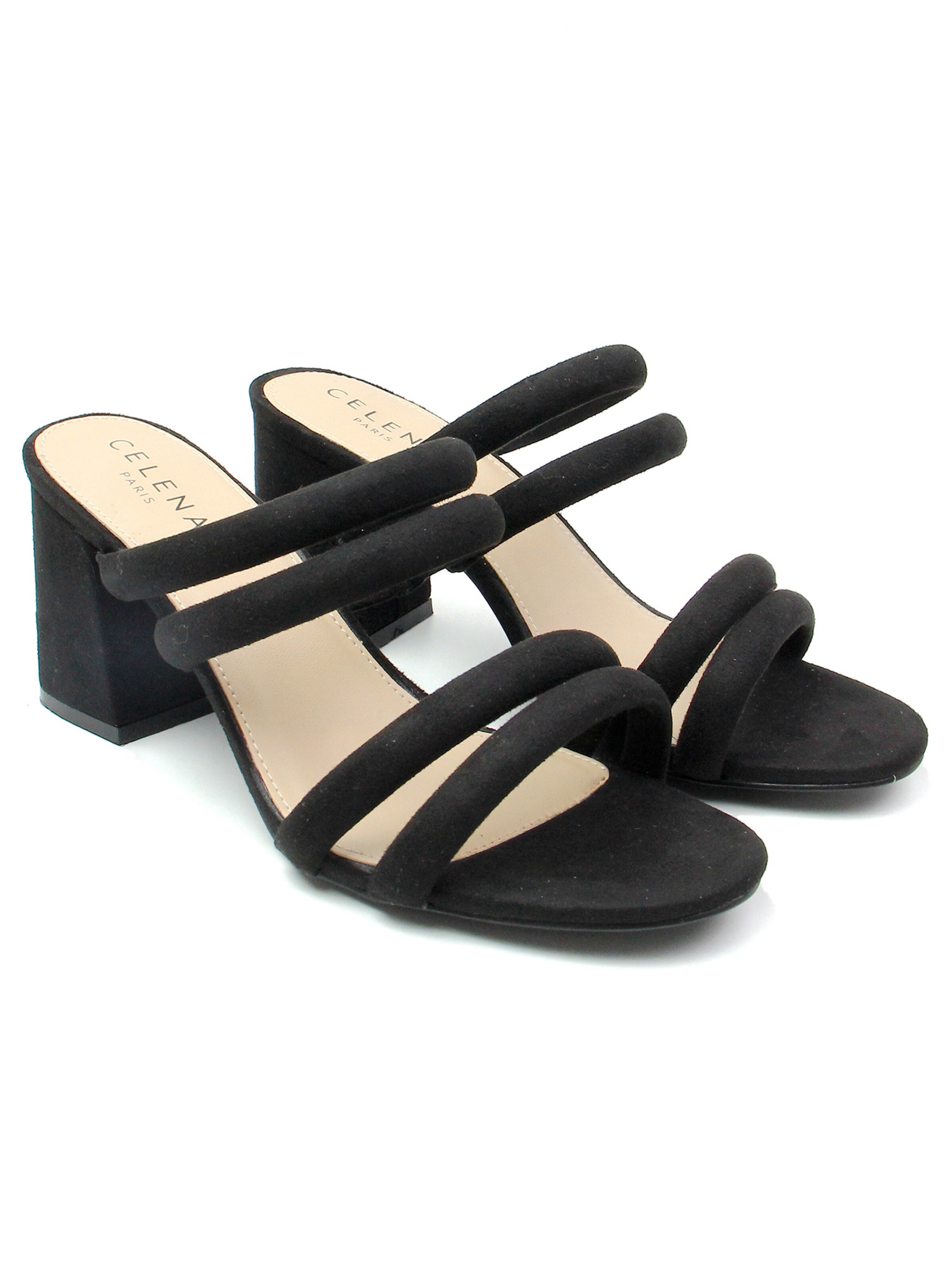 Sandale 'Cristina' de la Celena pe negru