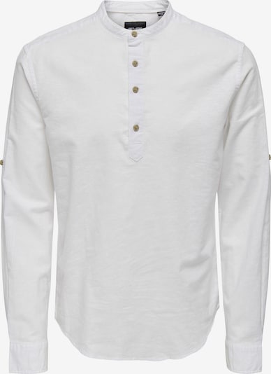 Only & Sons Chemise 'Caiden' en blanc, Vue avec produit