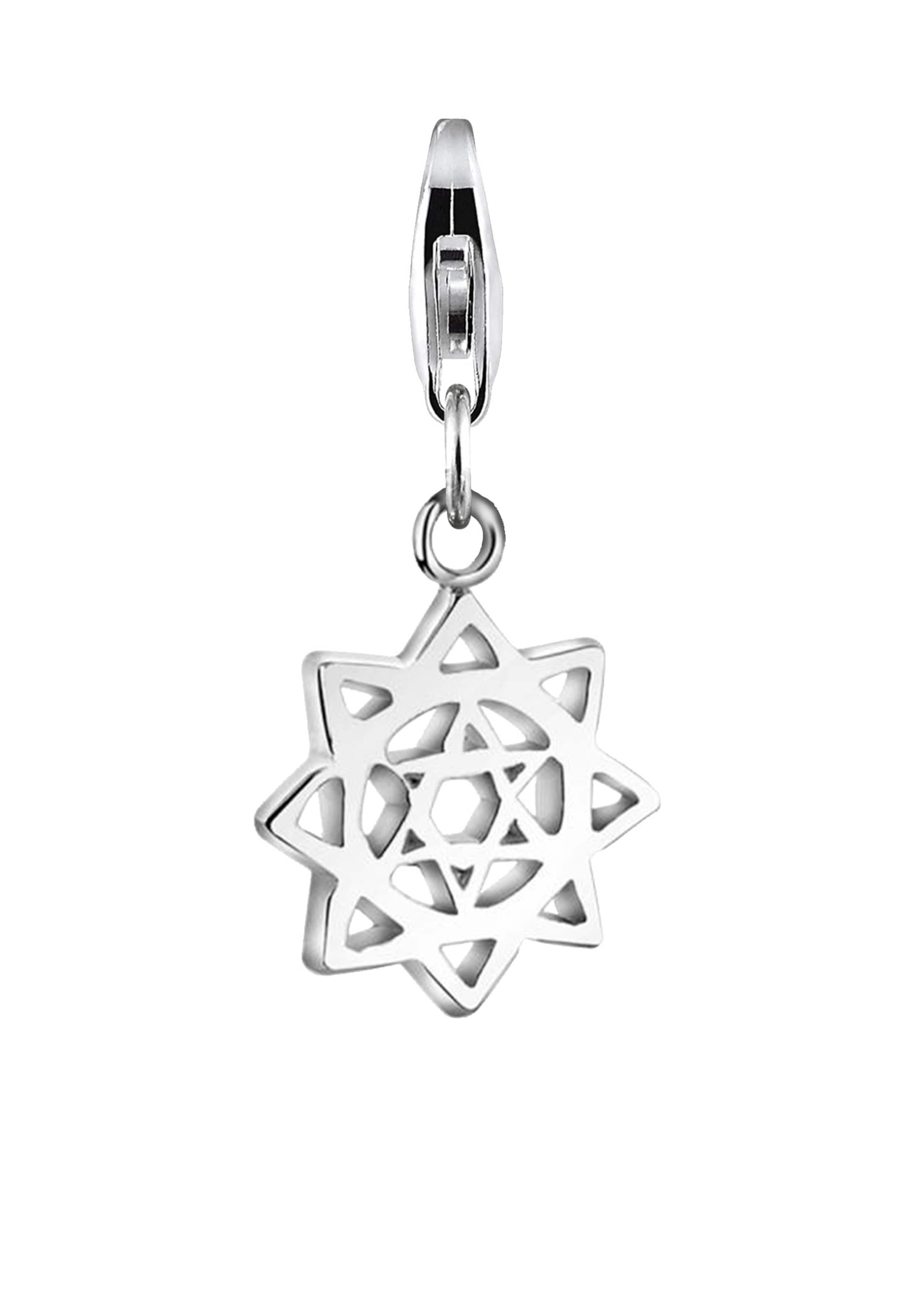 Nenalina Hangers 'Chakra' in Zilver: voorkant