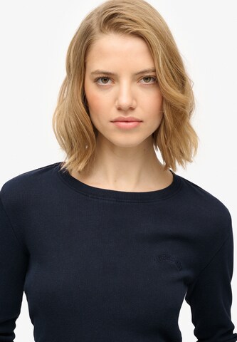 Superdry & Co Shirt 'Athletic Essentials' in Blauw