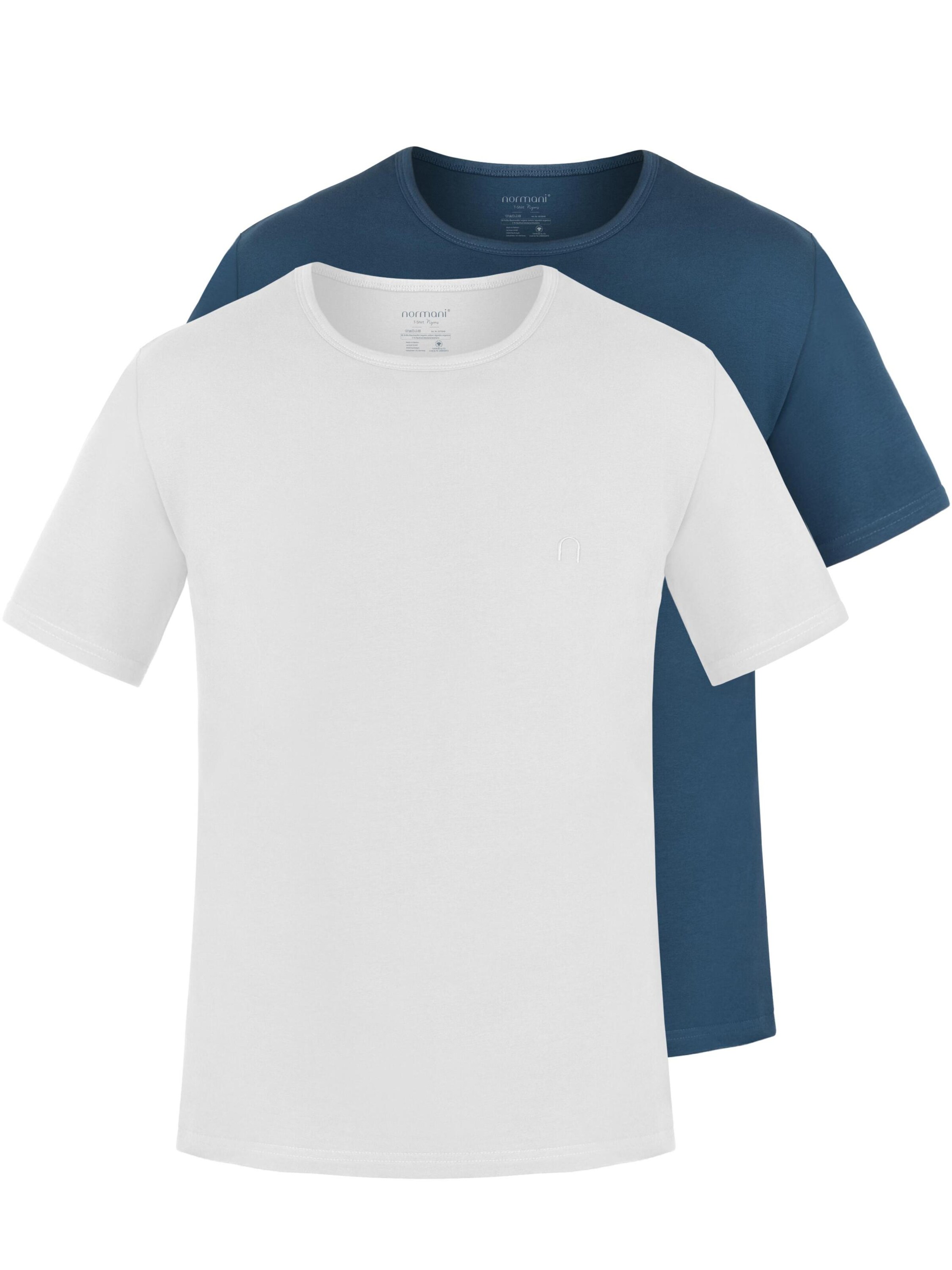 T-Shirt ' Nyons ' normani en bleu : devant