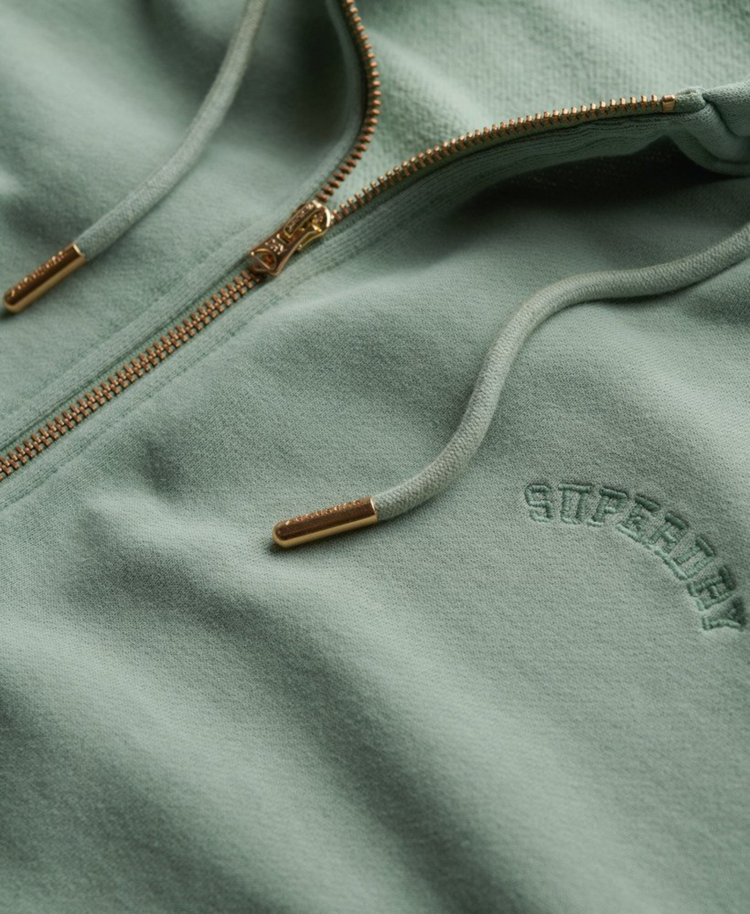 Veste de survêtement 'Essential' Superdry en vert