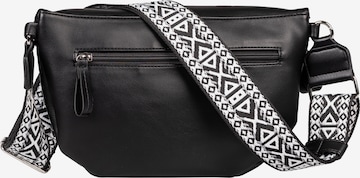TOM TAILOR Fanny Pack 'Palina' in Black