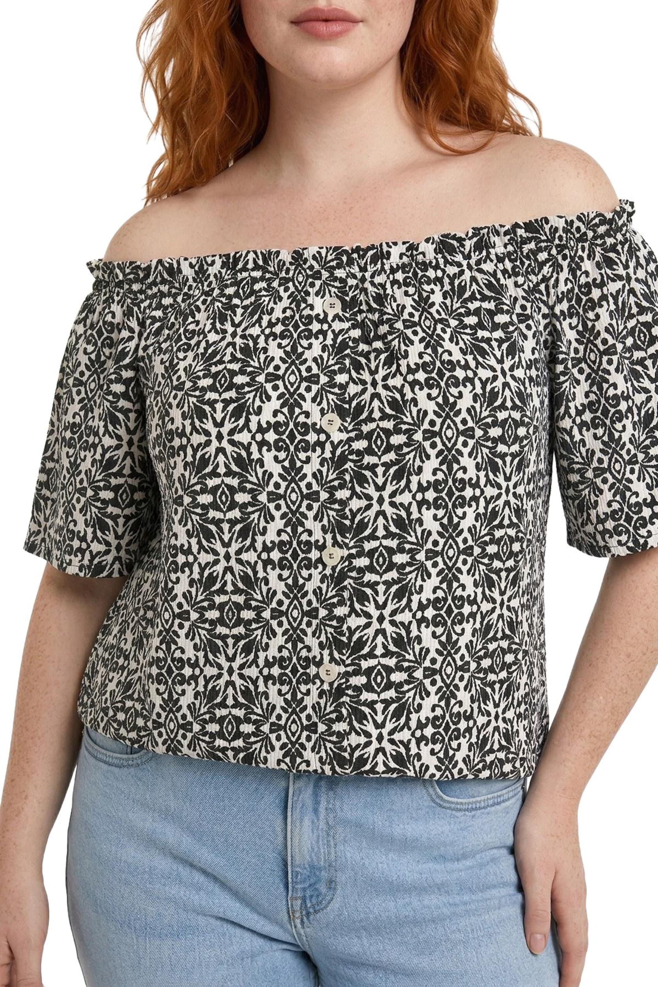 Shape Of You Bluse in Weiß