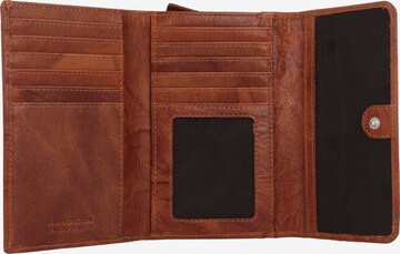 mano Wallet 'Donna Aurona' in Brown