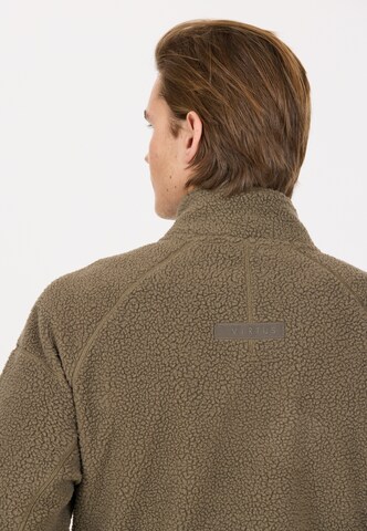 Virtus Athletic fleece jacket 'Danvi' in Brown