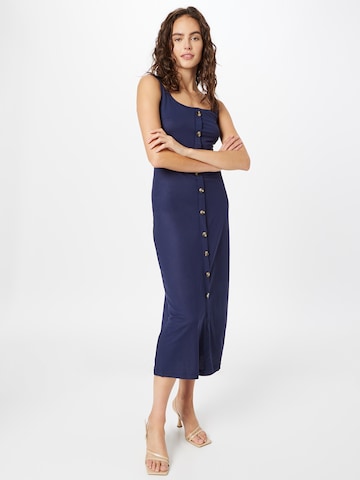 Robe Warehouse en bleu : devant