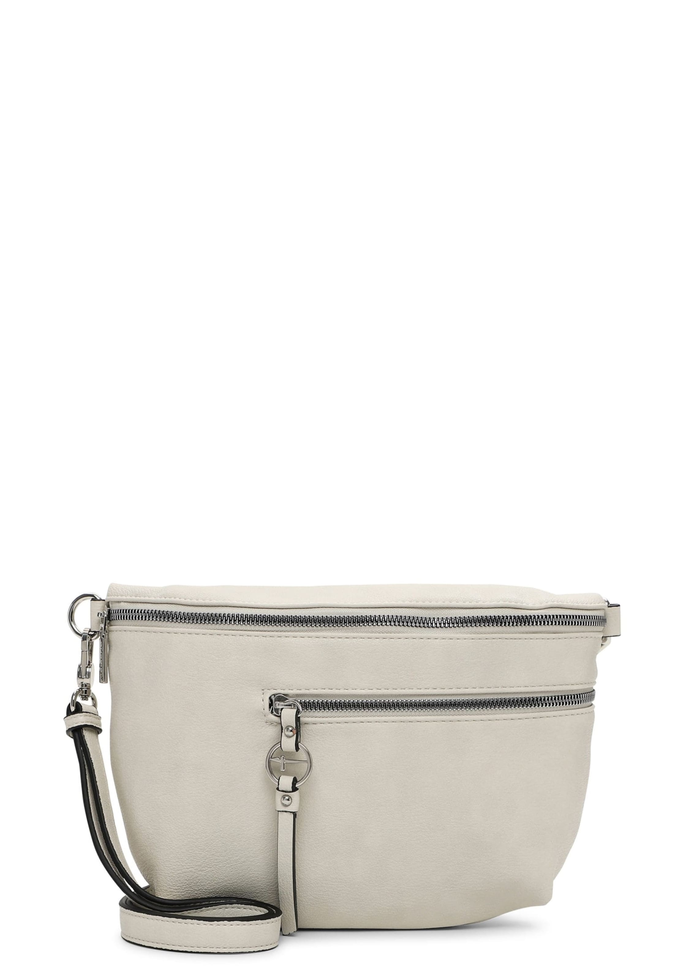 Tamaris Bæltetaske 'Nele' i hvid: forside