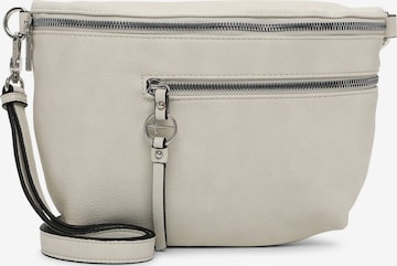 Tamaris Bæltetaske 'Nele' i hvid: forside