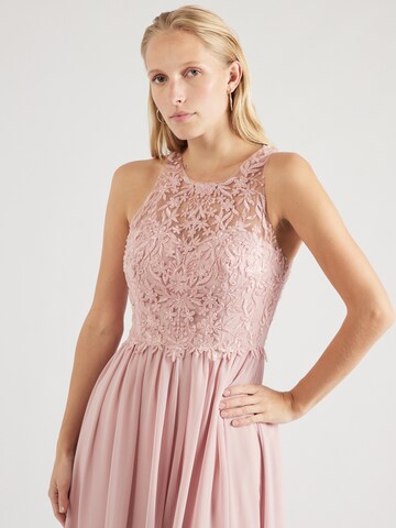 Robe de soirée Laona en rose