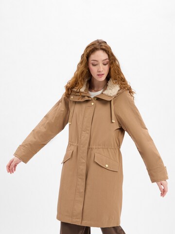 Fuchs Schmitt Winter Parka in Brown: front