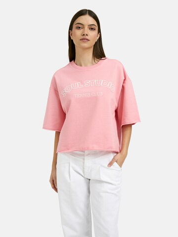 Smith&Soul Sweatshirt in Pink: front